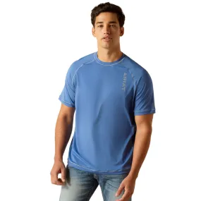10051368 Ariat Men's Short Sleeve 360 Airflow T-Shirt - Blue
