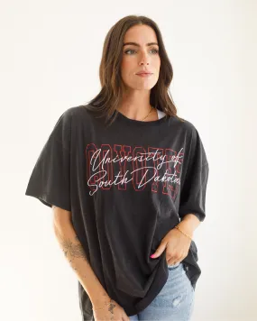 2024 Gameday Social Black Oversized Tee USD