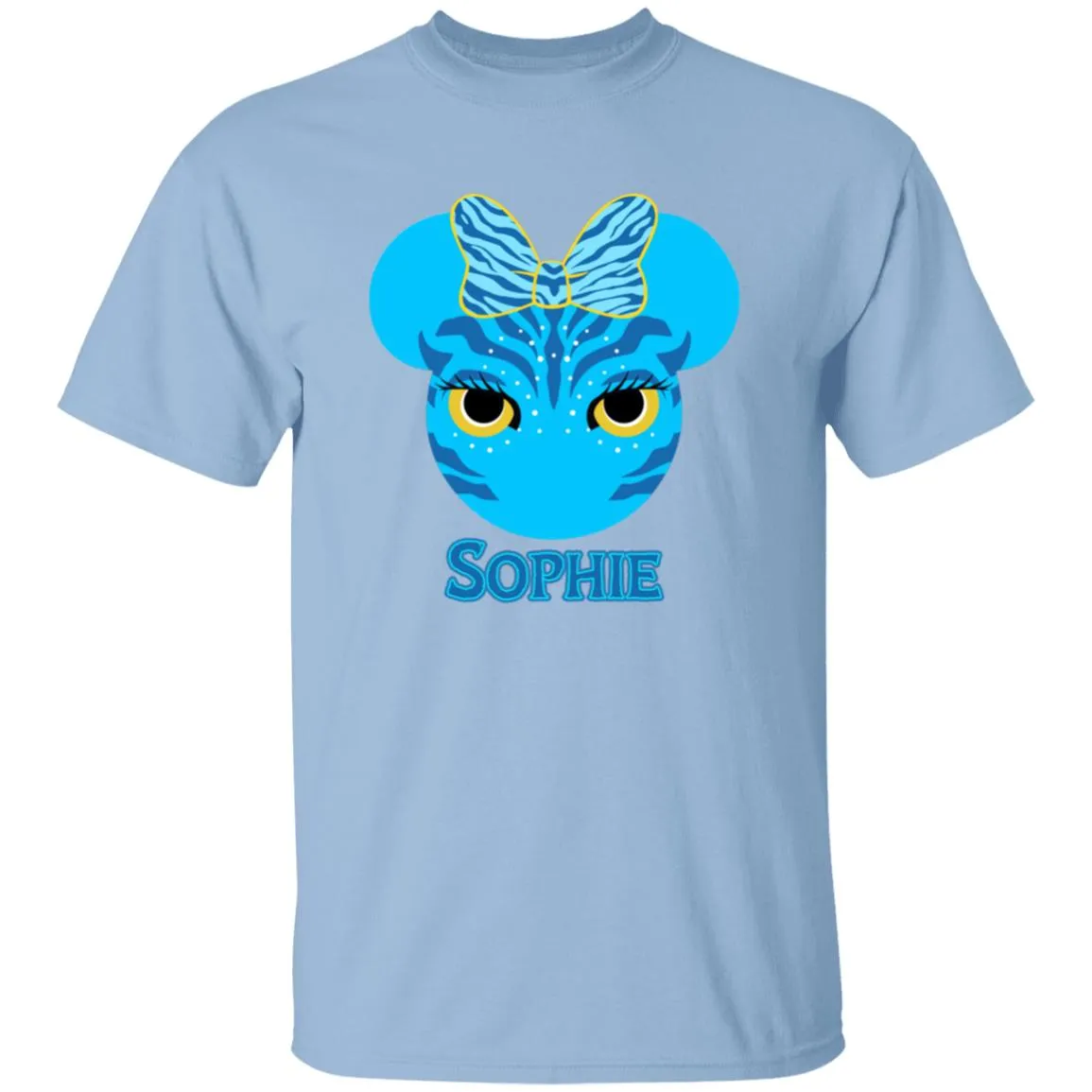 2846249054-etsy 664au-Sophie G500B Youth 5.3 oz 100% Cotton T-Shirt