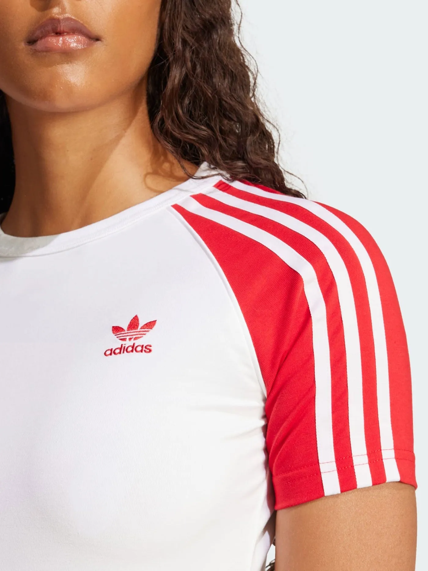 3S Slim White/Better Scarlet T-Shirt