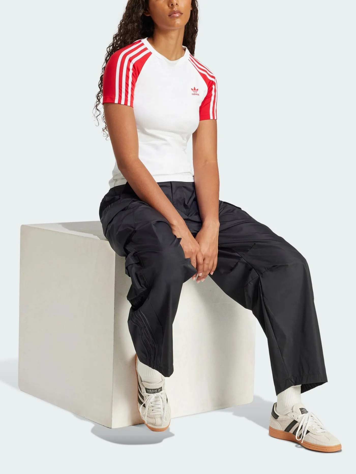 3S Slim White/Better Scarlet T-Shirt