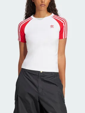3S Slim White/Better Scarlet T-Shirt