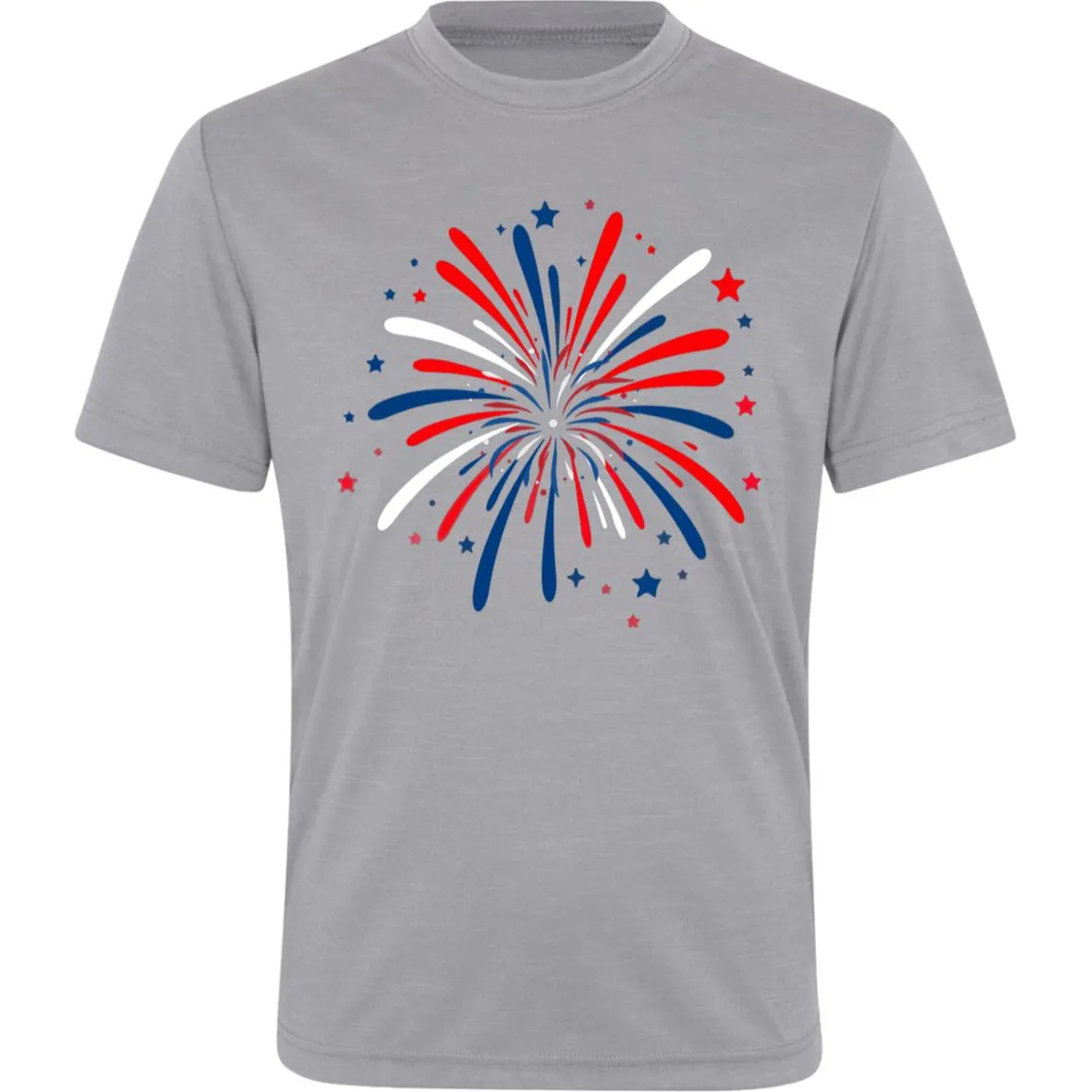 4th of July Firework -- Team 365 Kids Sonic Heather Tee