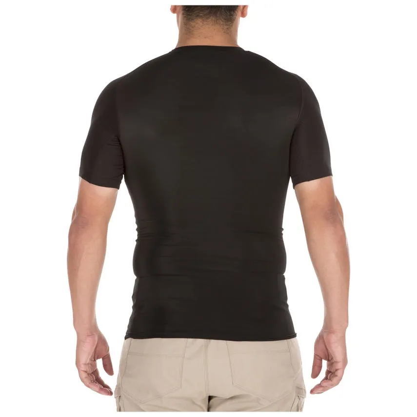 5.11 TACTICAL Tight Crew Short Sleeve Shirt - Black