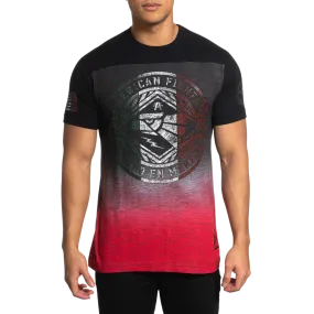 American Fighter Men's Red and Black Del Rio T-Shirt