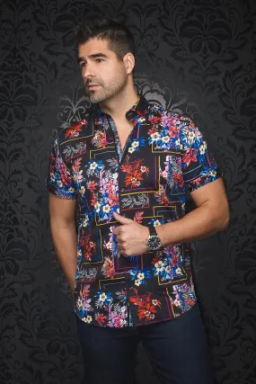 Au Noir Stretch Short Sleeve Shirt | Kapolei Black