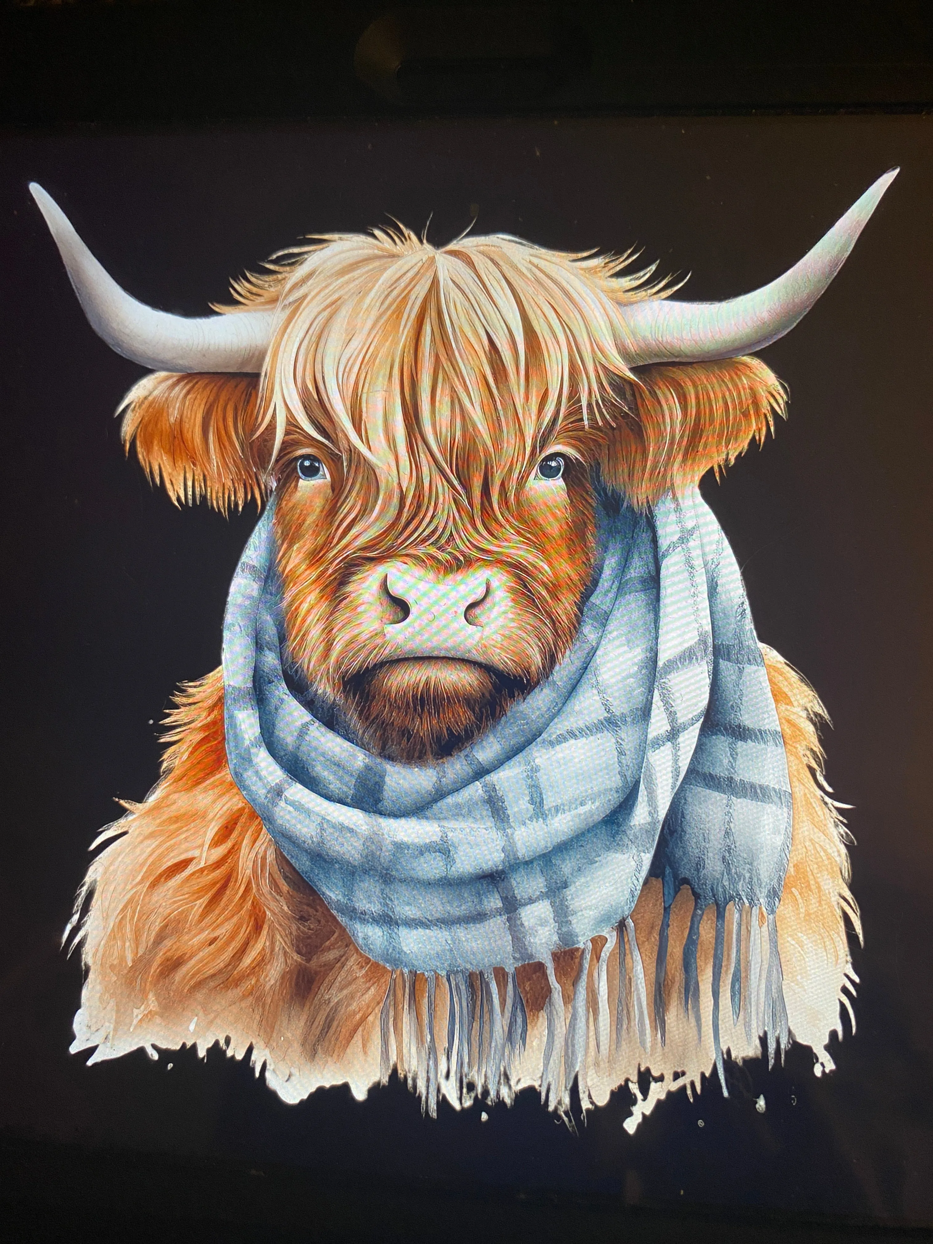 Autumn Highland Cow Unisex T Shirts