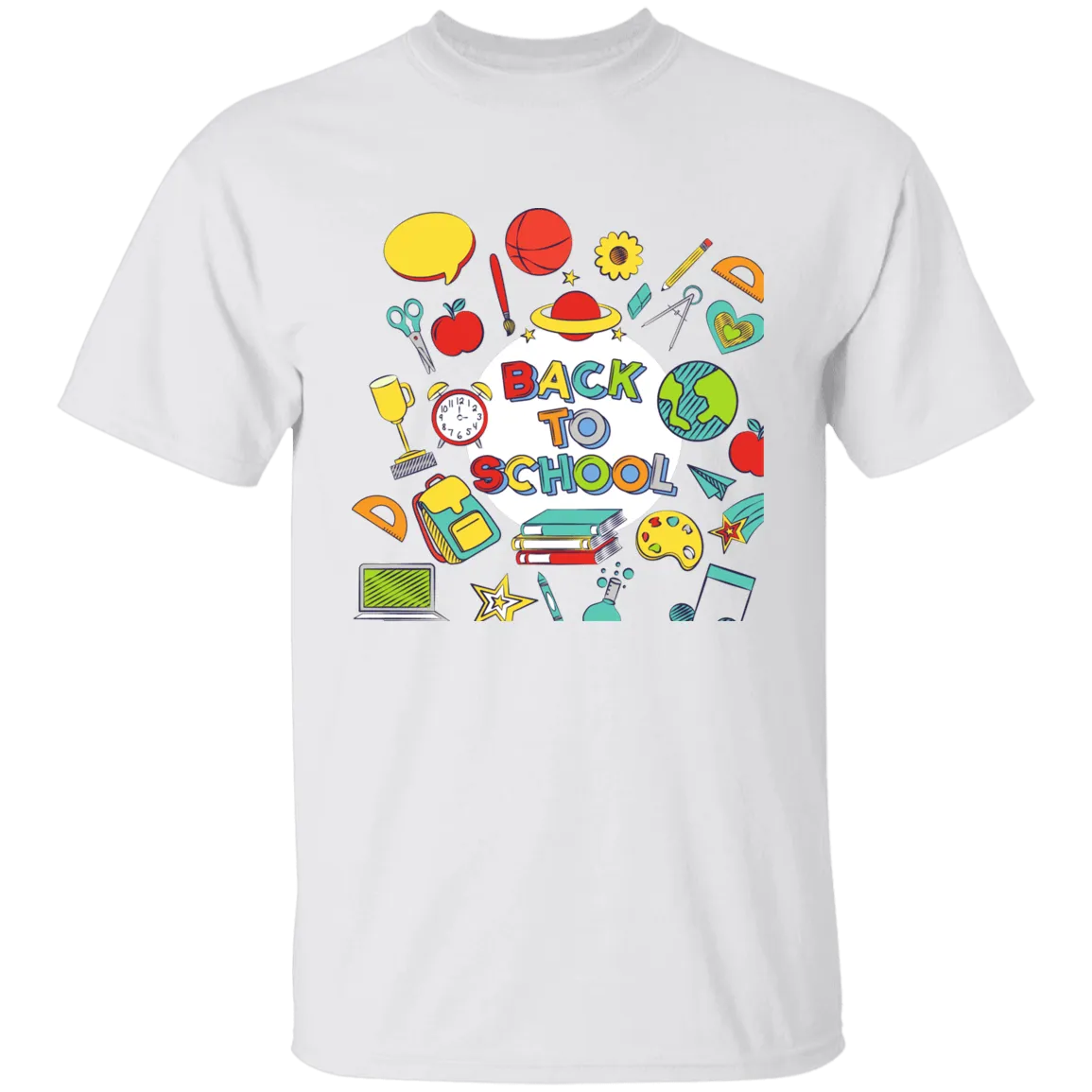 Back To School Youth 100% Cotton T-Shirt