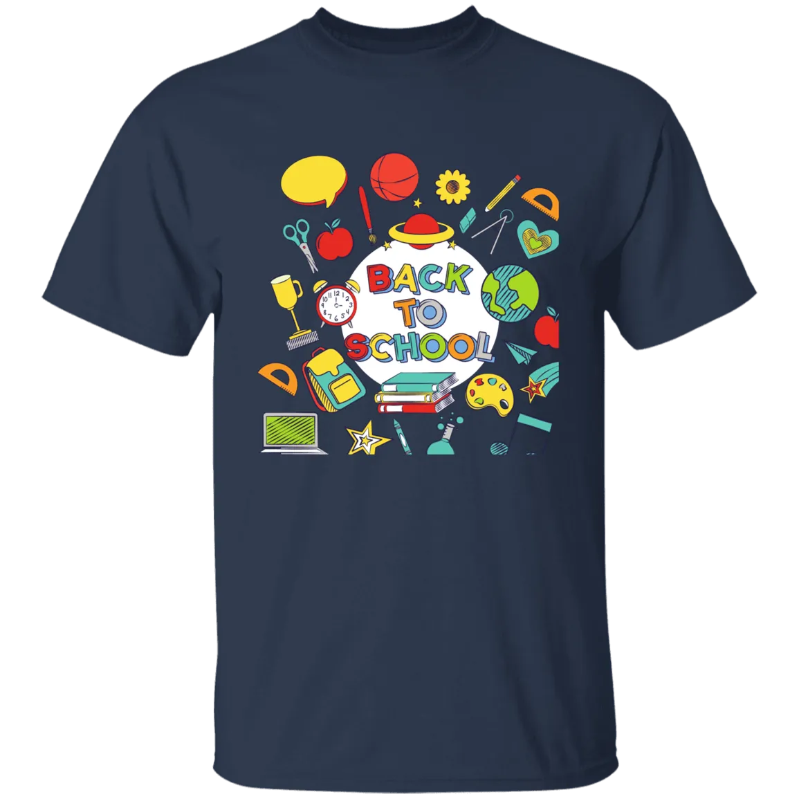 Back To School Youth 100% Cotton T-Shirt