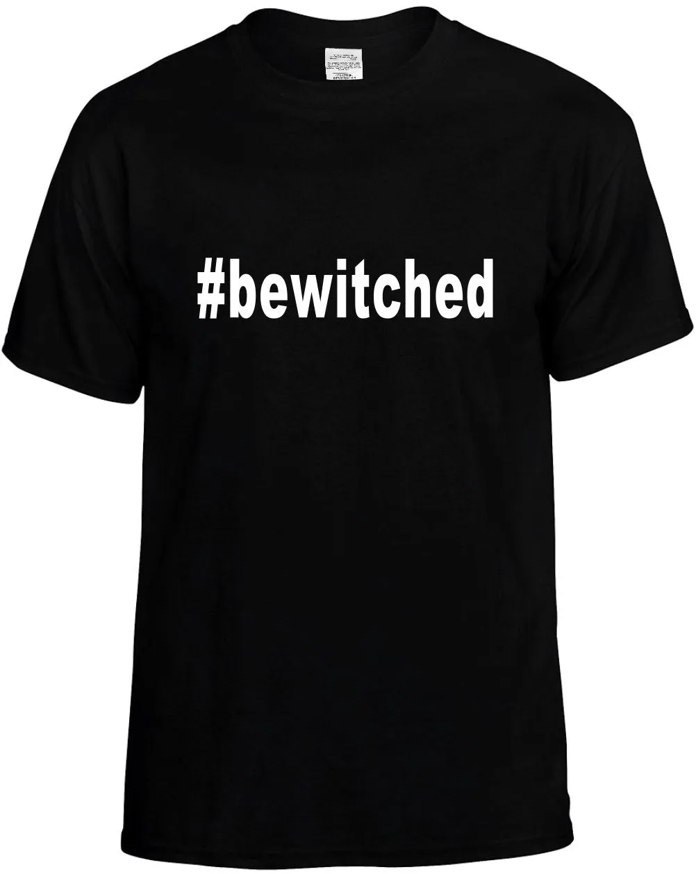 #bewitched Hashtag Unisex T-Shirt Novelty Graphic Tee Shirt