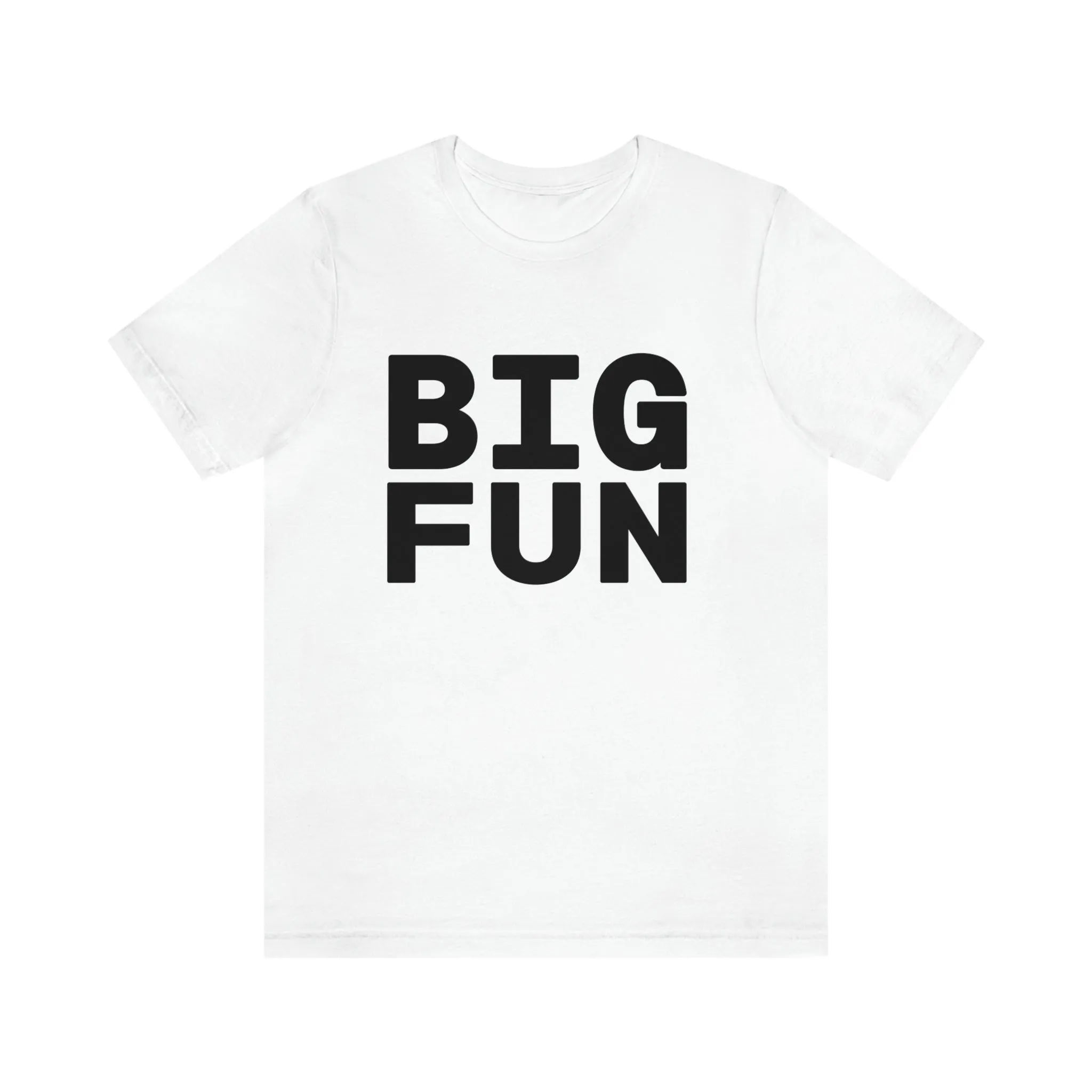 Big Fun : Unisex 100% Cotton T-Shirt by Bella Canvas - Flashback to 1988