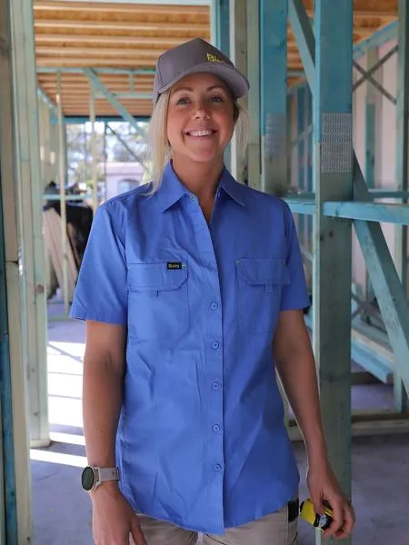 BISLEY Ladies X Airflow Ripstop Short Sleeve Shirt BL1414