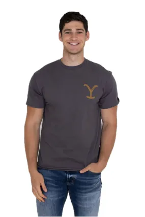 Changes Yellowstone Men's Cattle Skull T-Shirt