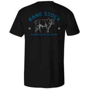 Charbary "Rank Stock" Black Tee Shirt By Hooey HT1684BK