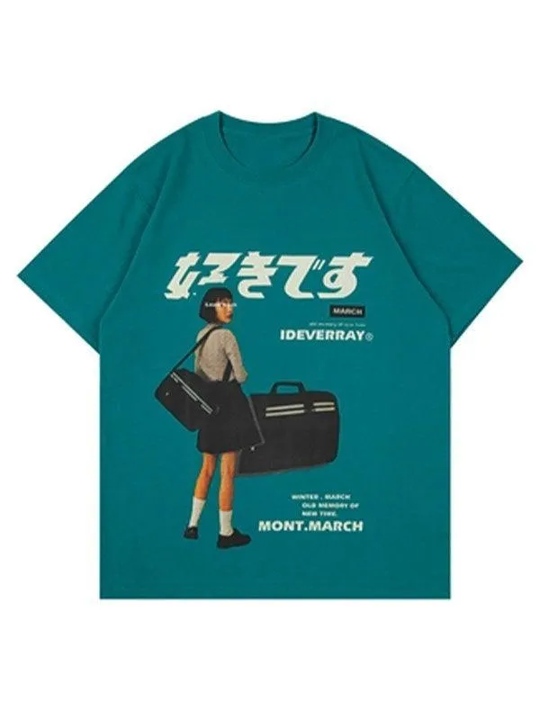 Chicmy-Men's New Time Printed Tee