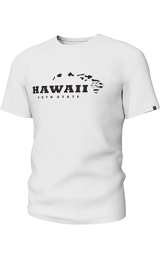 Cool Short Sleeve T-Shirt: 50TH STATE HAWAII