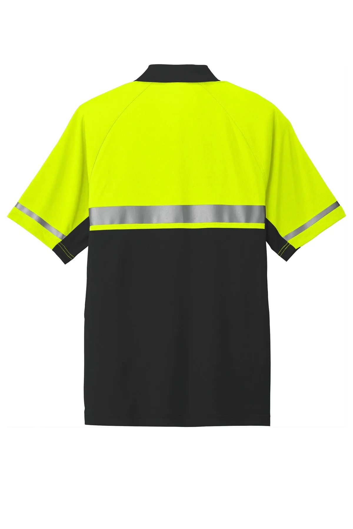 CornerStone Men's Select Lightweight Snag-Proof Enhanced Visibility Polo. CS423