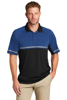 CornerStone Men's Select Lightweight Snag-Proof Enhanced Visibility Polo. CS423