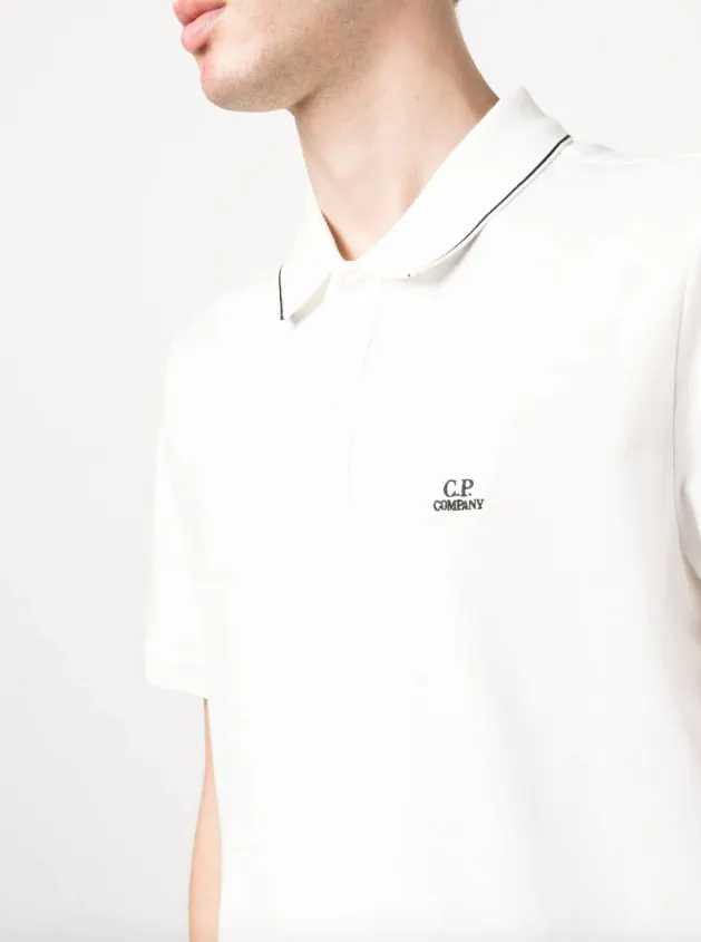C.P. Company Stretch Piquet Polo Shirt Slim Fit