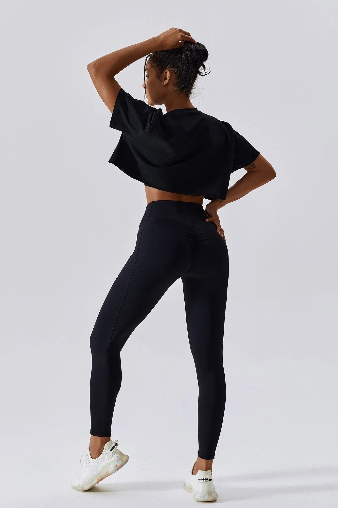 Cropped Oversized Fit T-Shirt