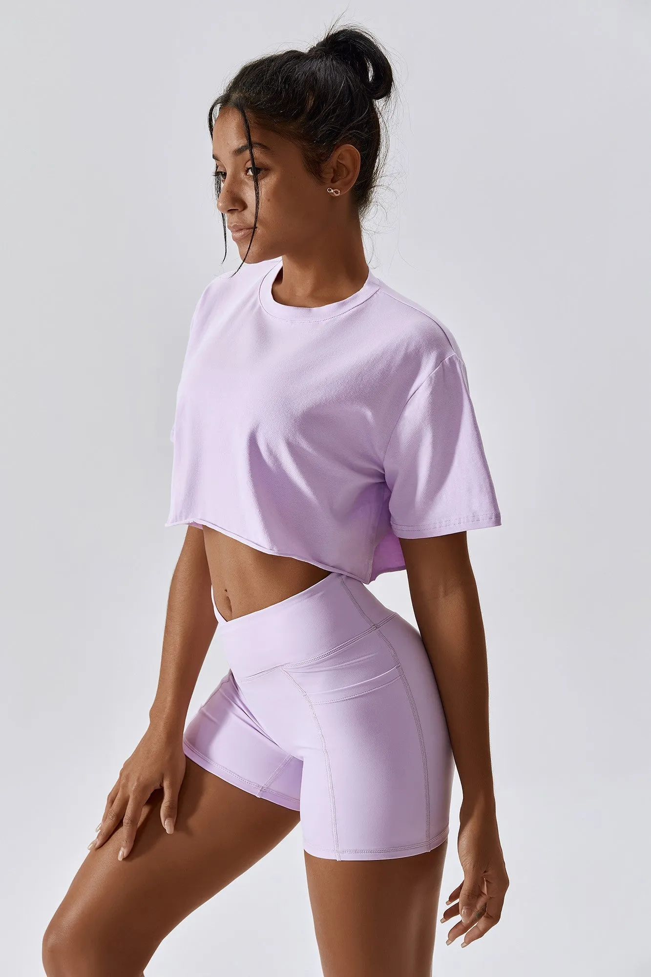 Cropped Oversized Fit T-Shirt