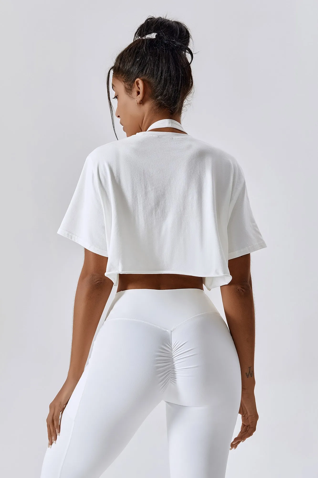 Cropped Oversized Fit T-Shirt