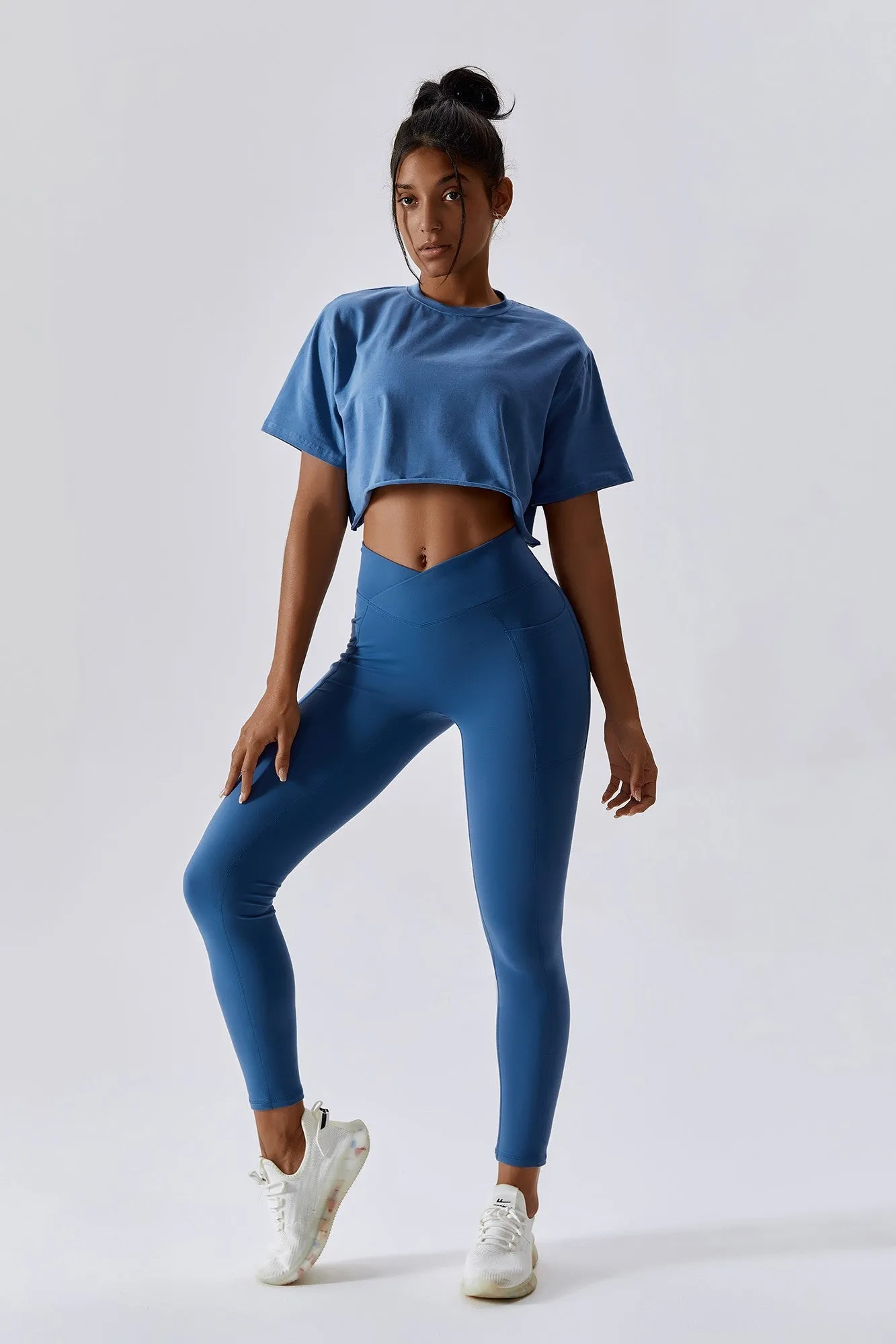 Cropped Oversized Fit T-Shirt