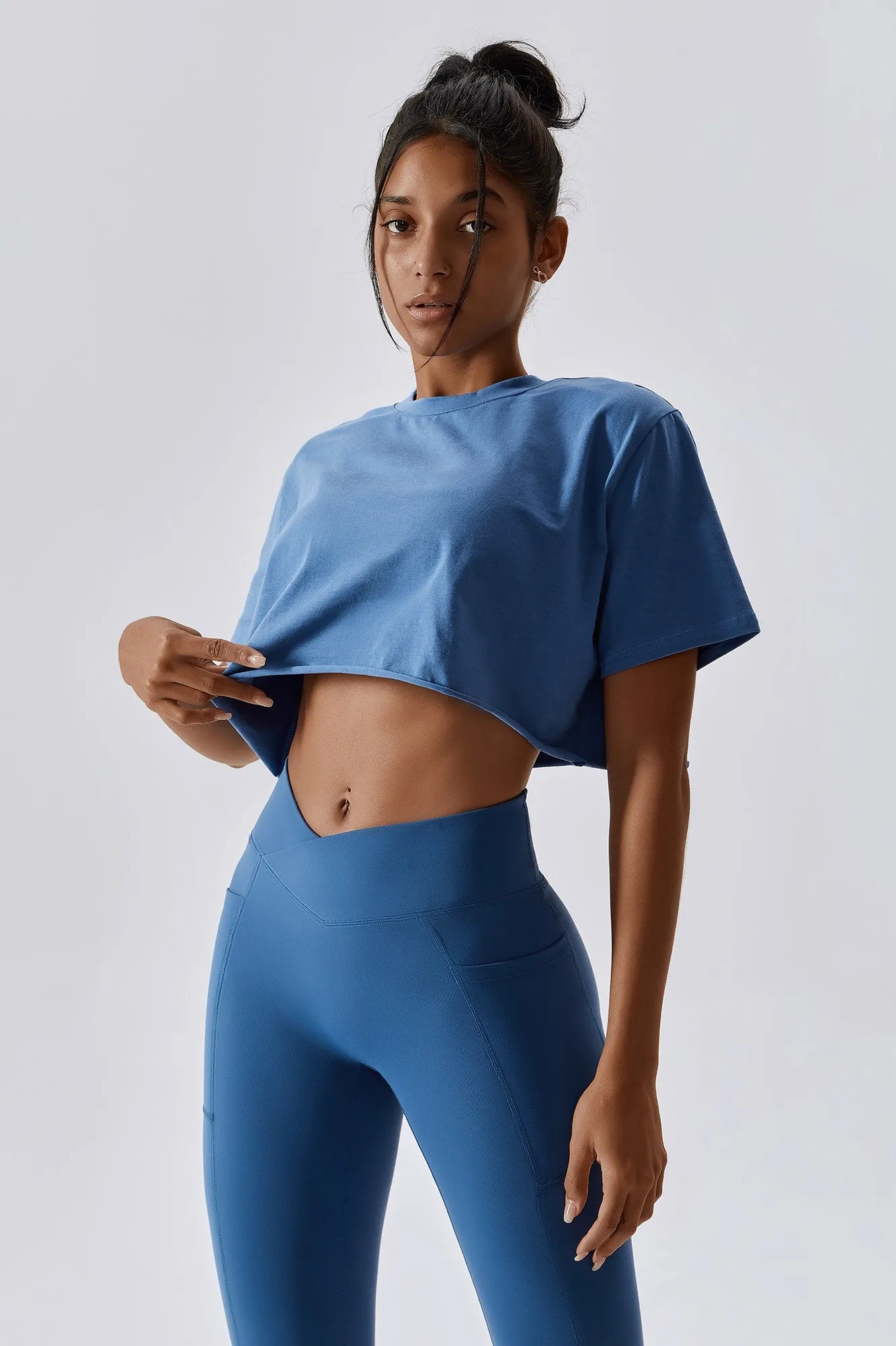 Cropped Oversized Fit T-Shirt