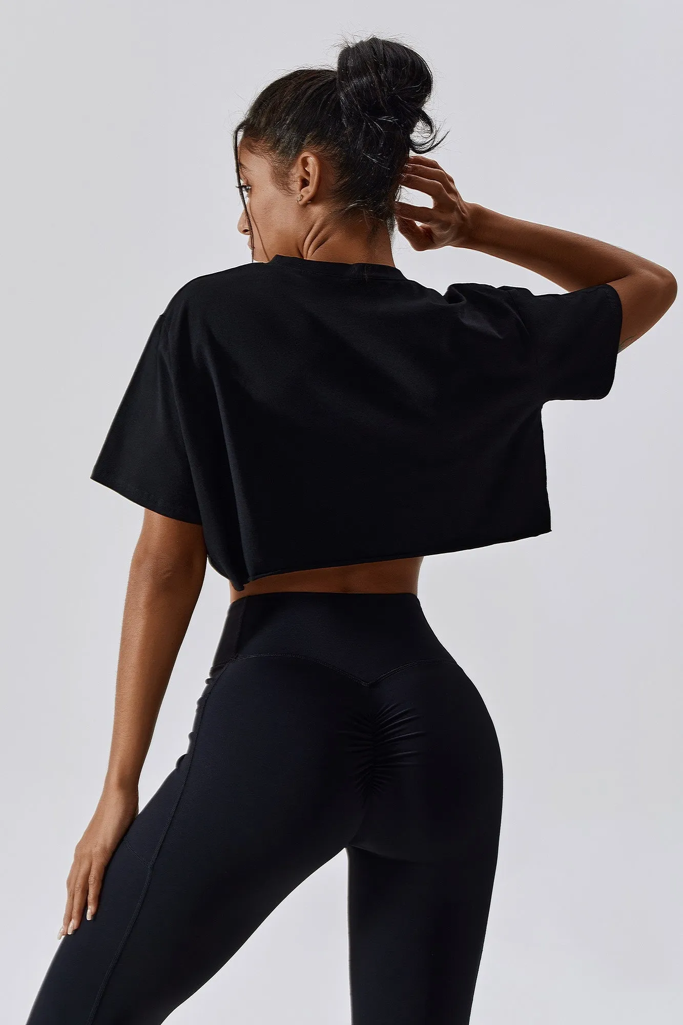 Cropped Oversized Fit T-Shirt