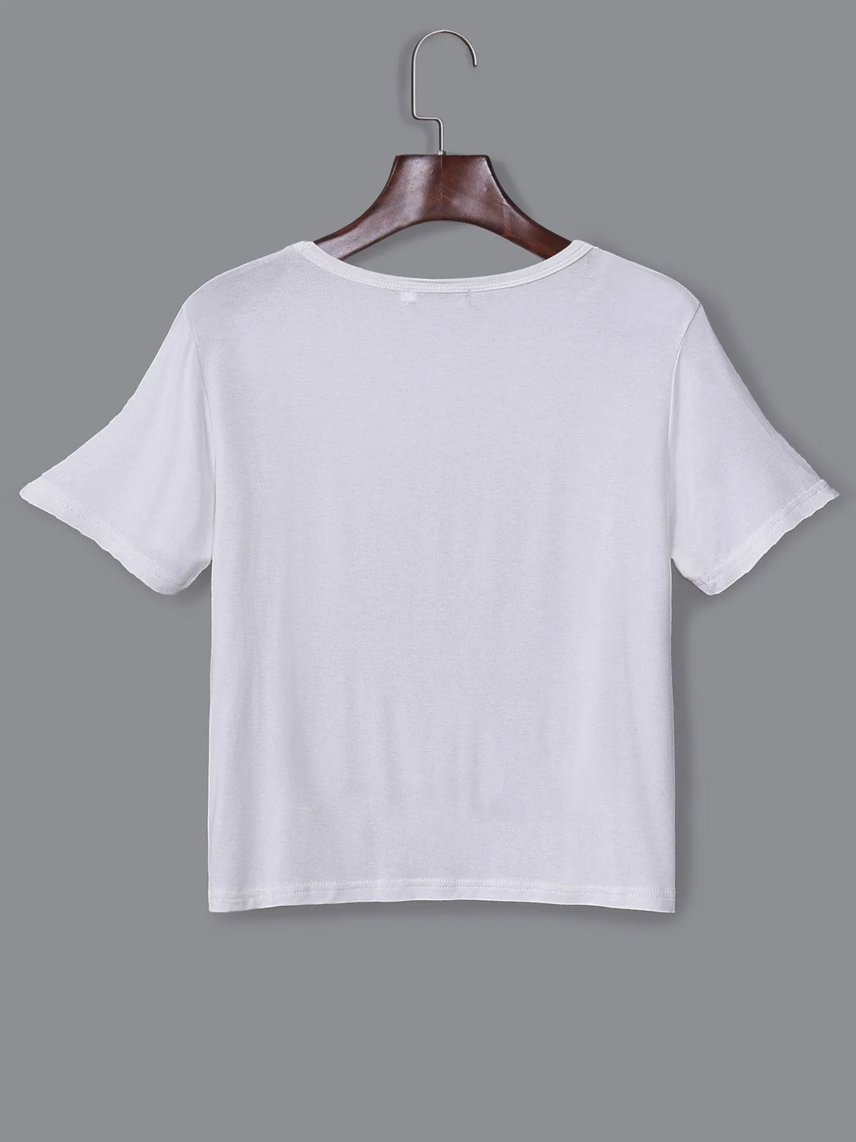 Custom Letter Short Sleeve T-Shirts
