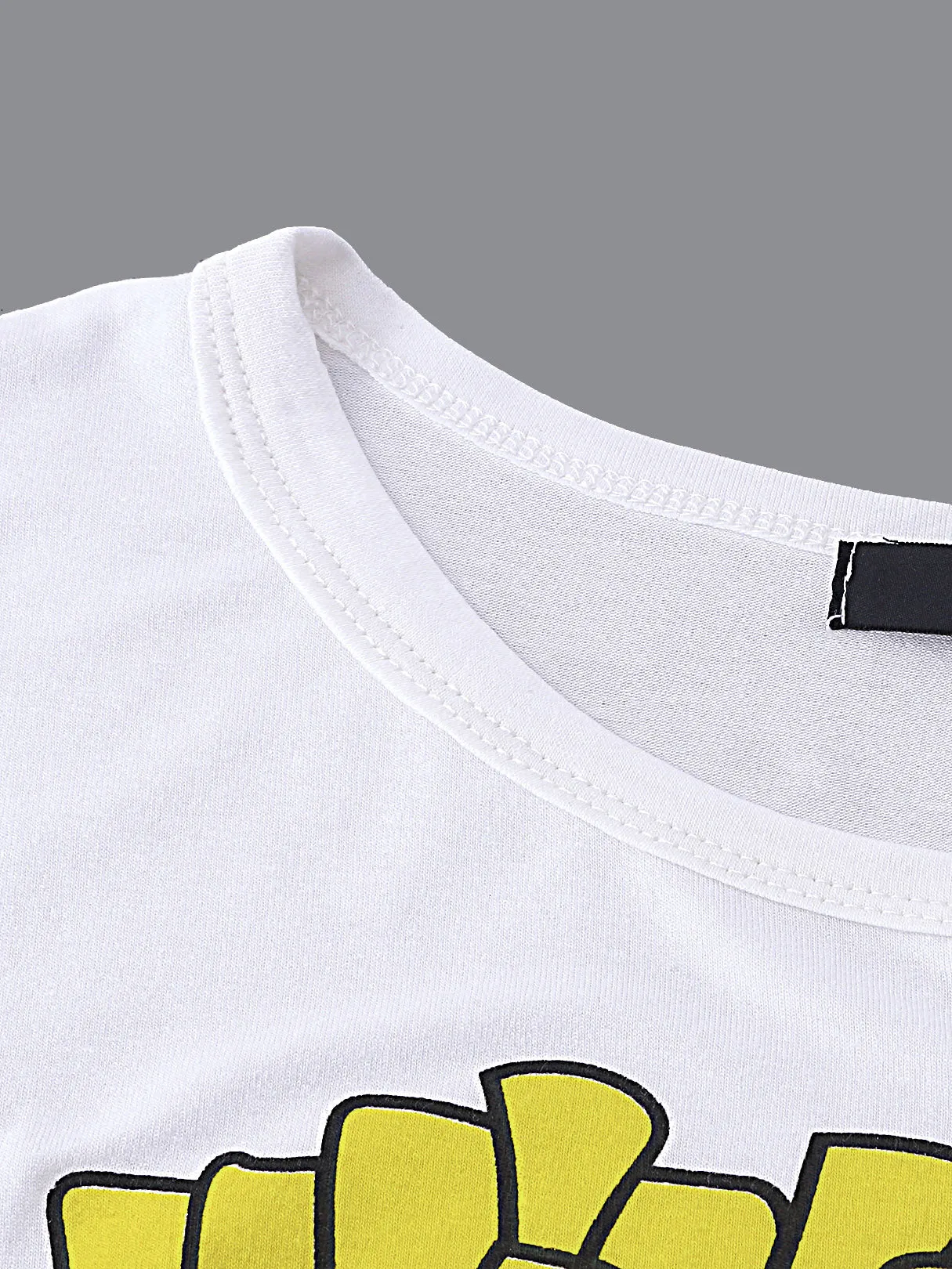 Custom Letter Short Sleeve T-Shirts