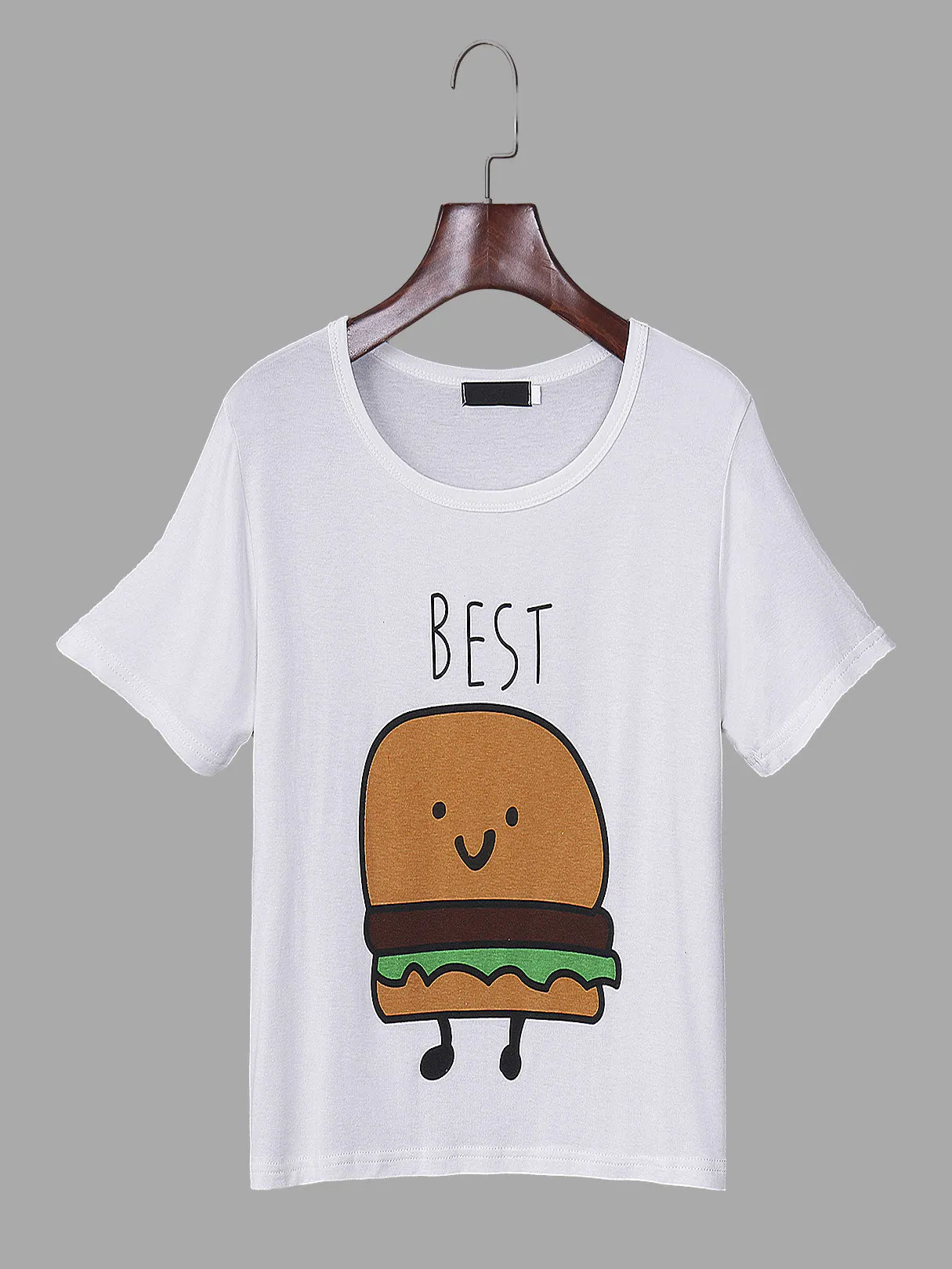 Custom Letter Short Sleeve T-Shirts
