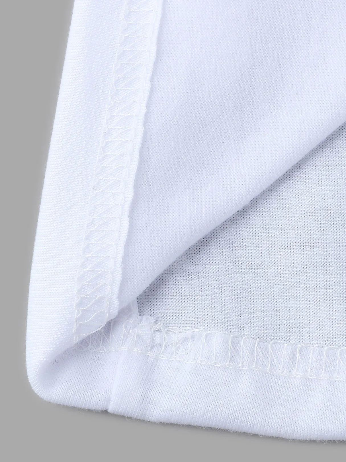 Custom Round Neck Letter Printed Short Sleeve T-Shirts