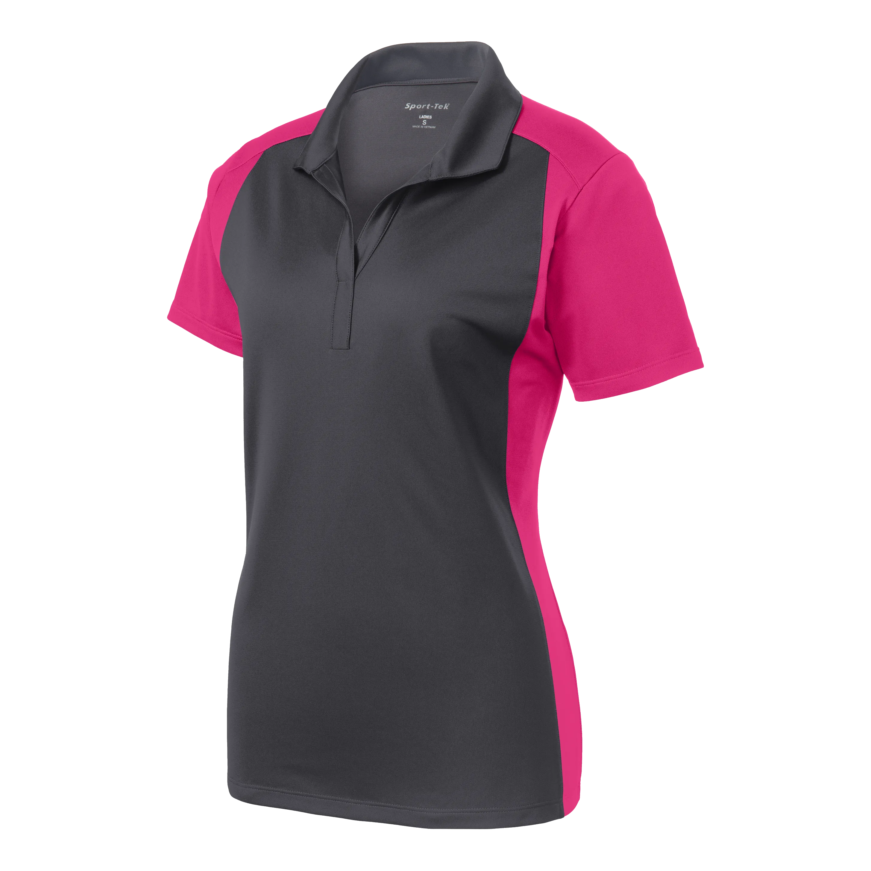 D1783W Ladies Colorblock Micropique Polo