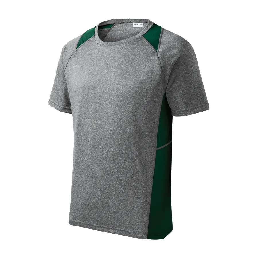 D1976M Mens Short Sleeve Colorblock Contender Tee