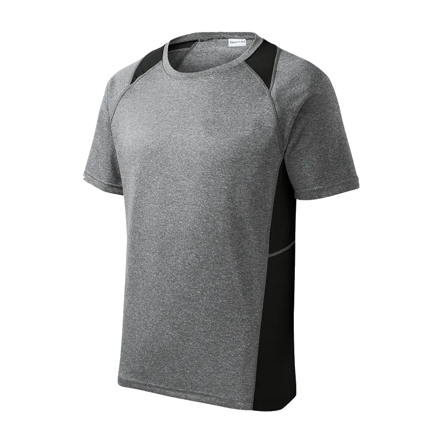 D1976M Mens Short Sleeve Colorblock Contender Tee