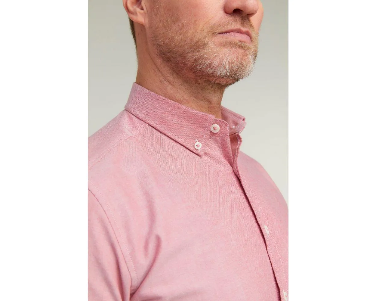 Double Two Men's Plus Size Oxford Casual Shirt in 3 Colour Options 2XL to 5XL (DTLS1109)