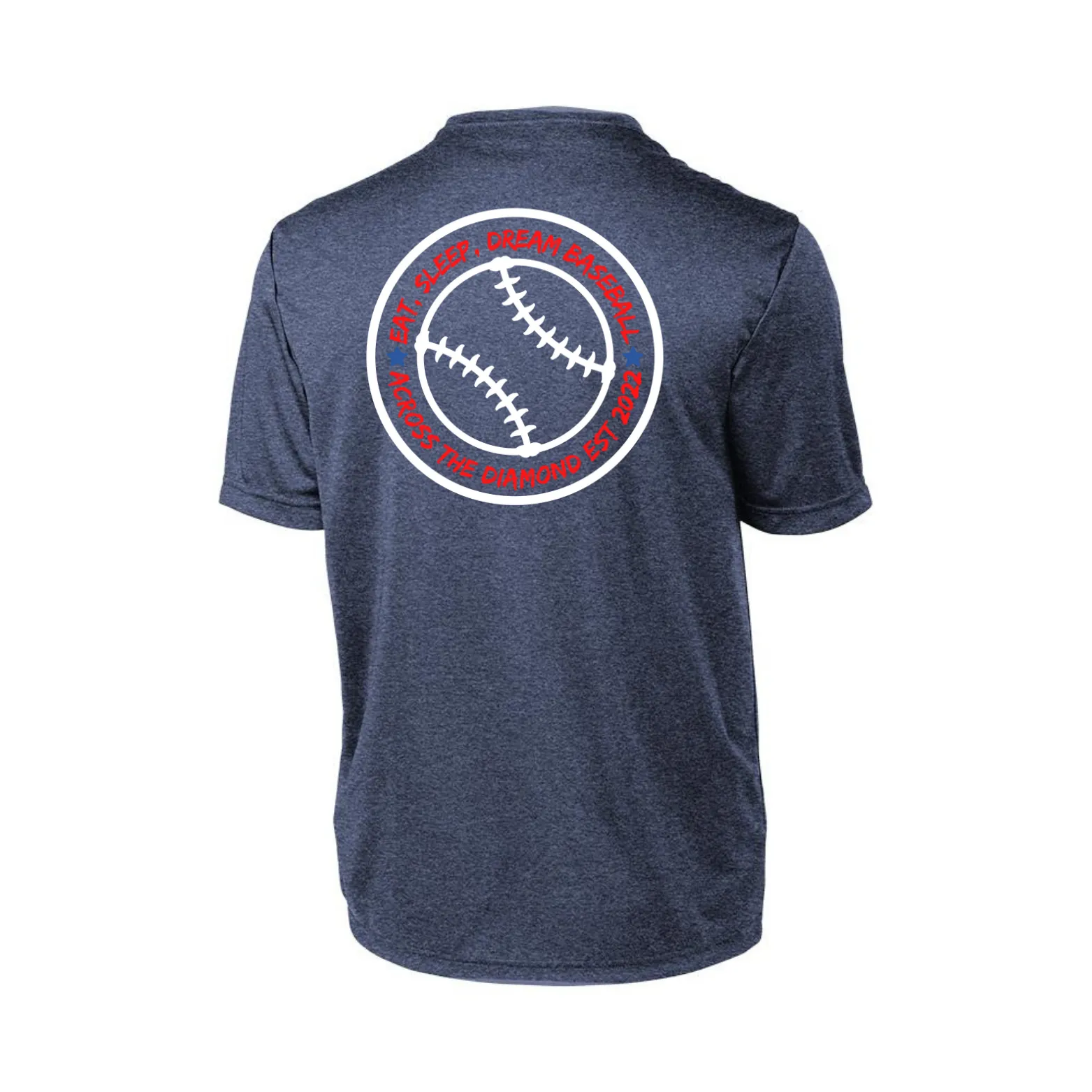 Eat Sleep Dream Baseball - Dri Fit Tee