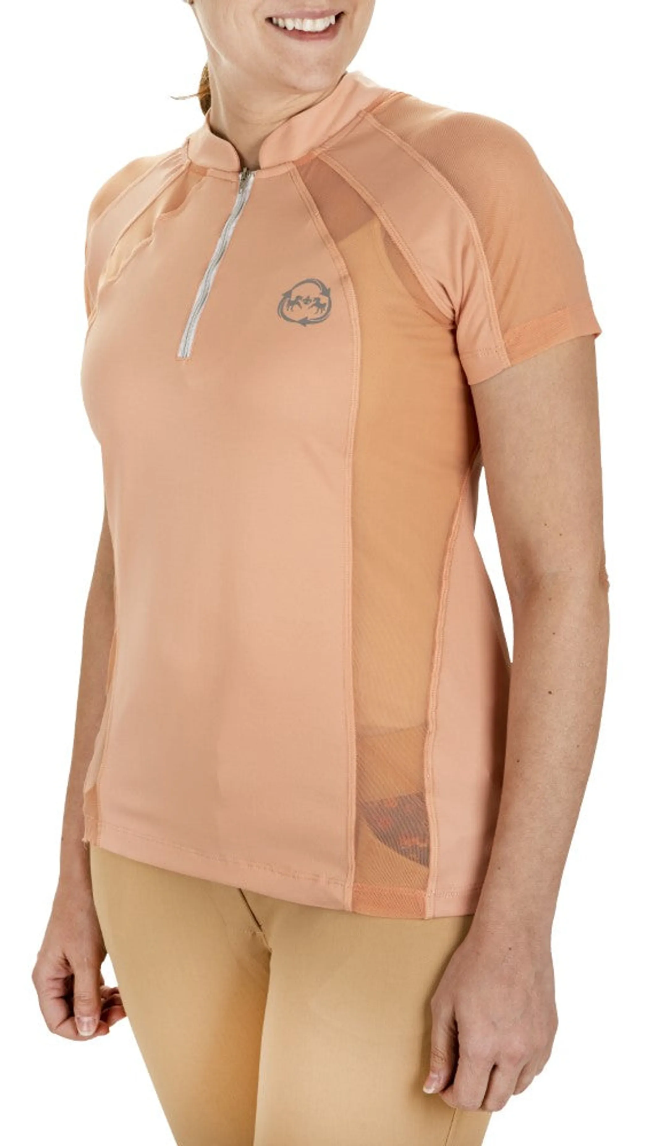 EcoRider by Equine Couture Ella Short Sleeve Sport Shirt