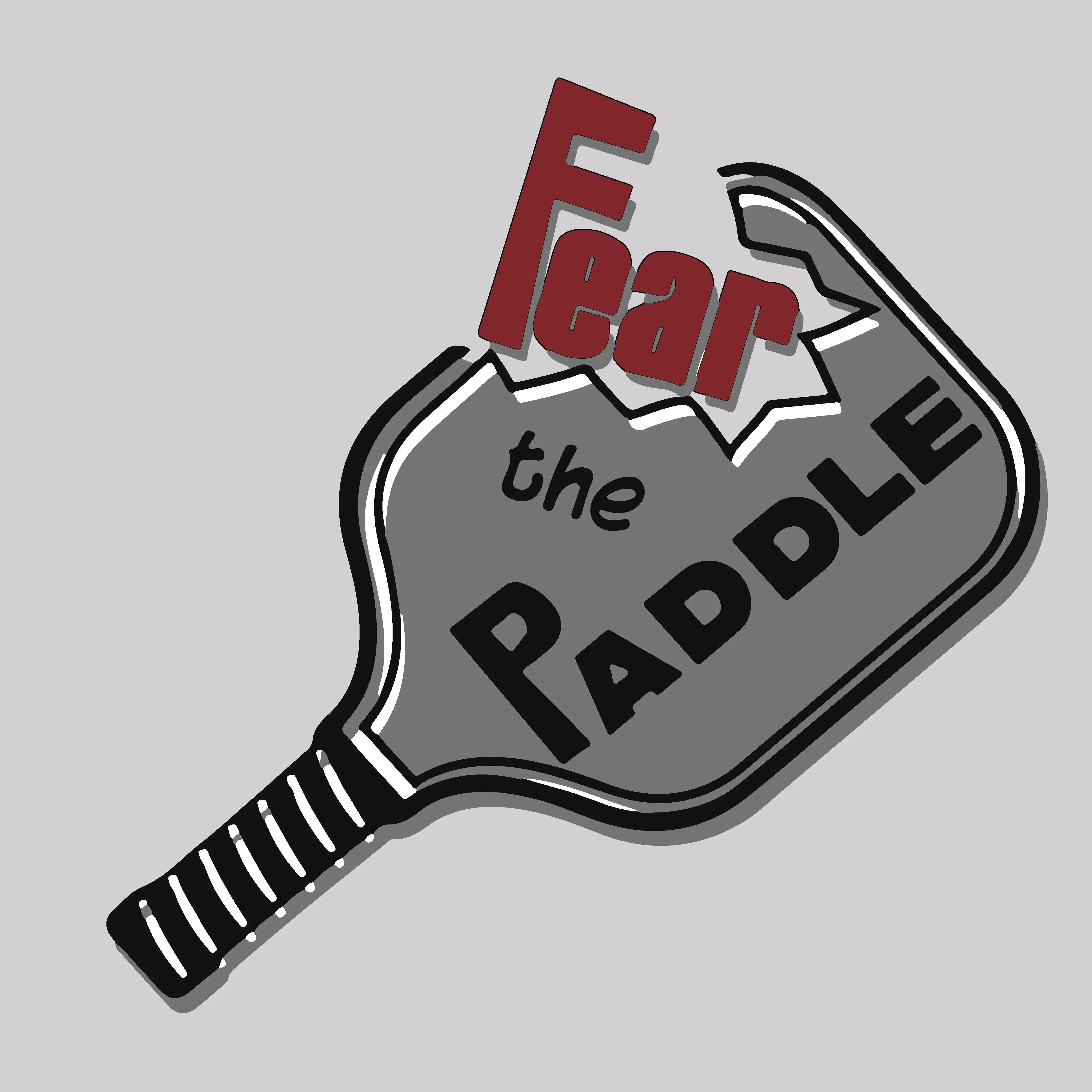 Fear The Pickleball Paddle | Youth Short Sleeve Pickleball Shirts | 100% Polyester