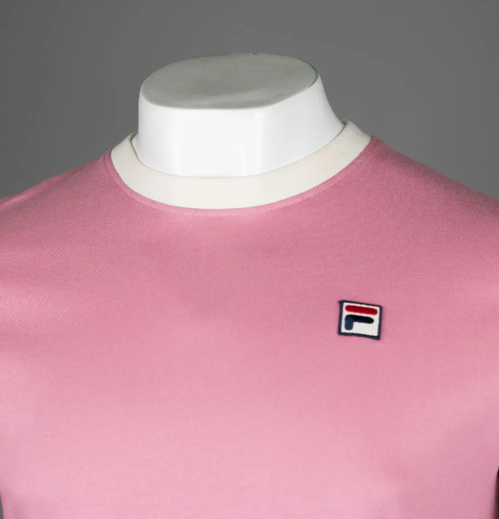 Fila Vintage Marconi Ringer T-Shirt Foxglove/Egret