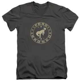 Ford Bronco Vintage Star Bronco Short-Sleeve V-Neck T-Shirt