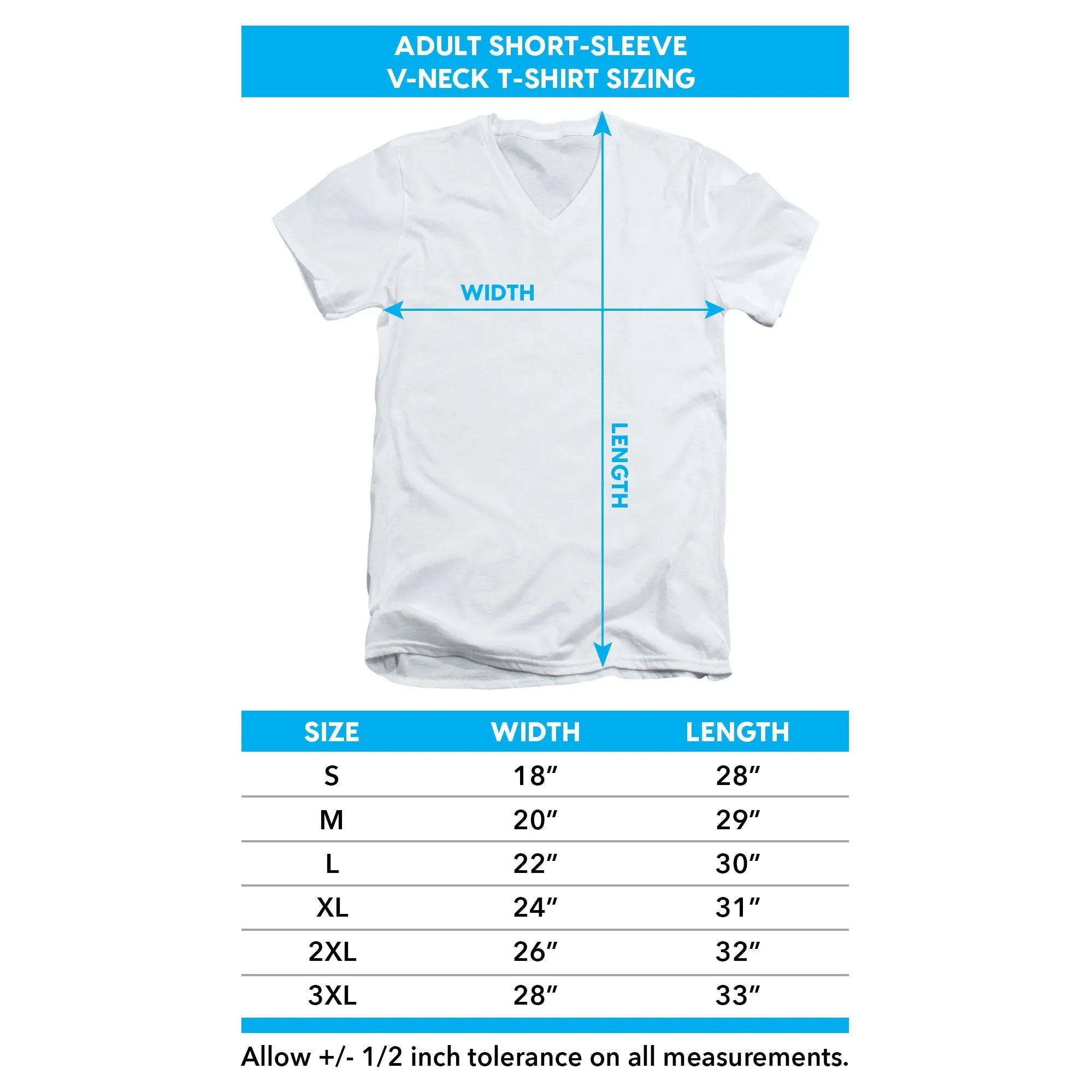 Ford Mustang Modern Mustang Short-Sleeve V-Neck T-Shirt
