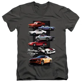 Ford Mustang Stack Short-Sleeve V-Neck T-Shirt
