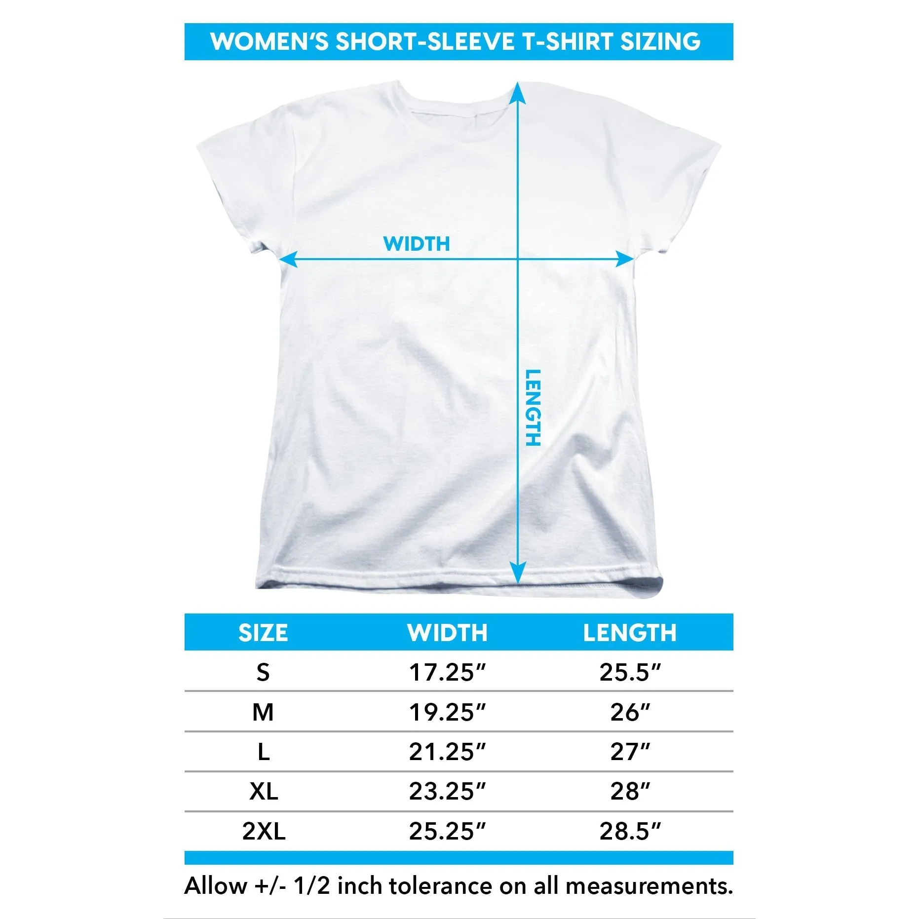 Ford Mustang Stack Women's Short-Sleeve T-Shirt