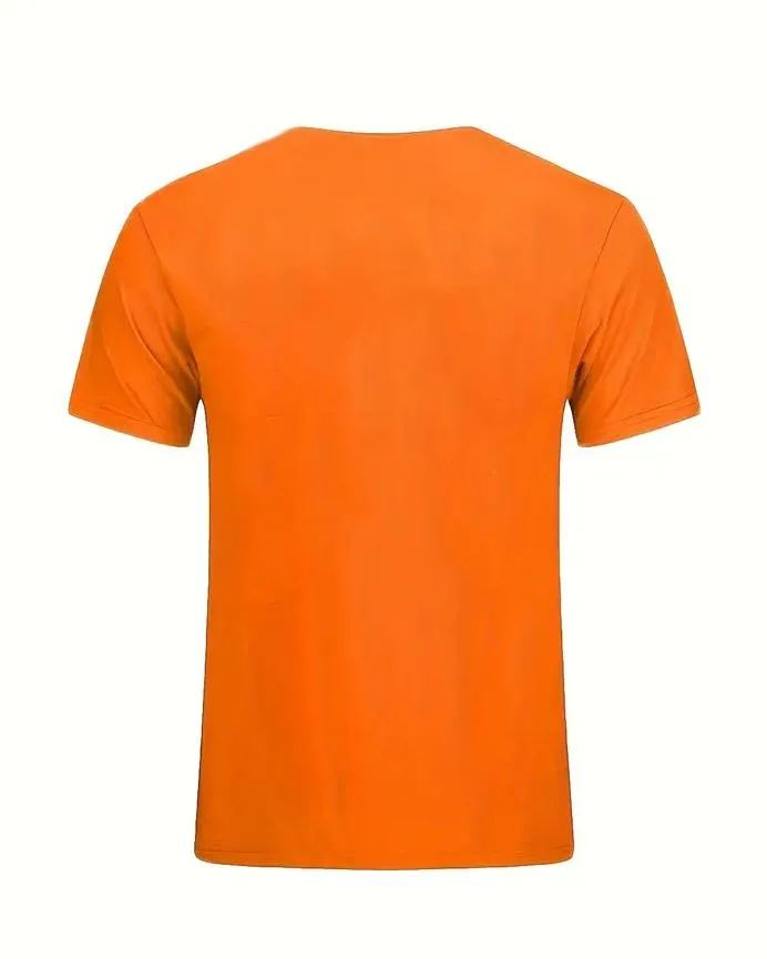 Gradient Contrasting Letters Blessed Short Sleeve Tshirt