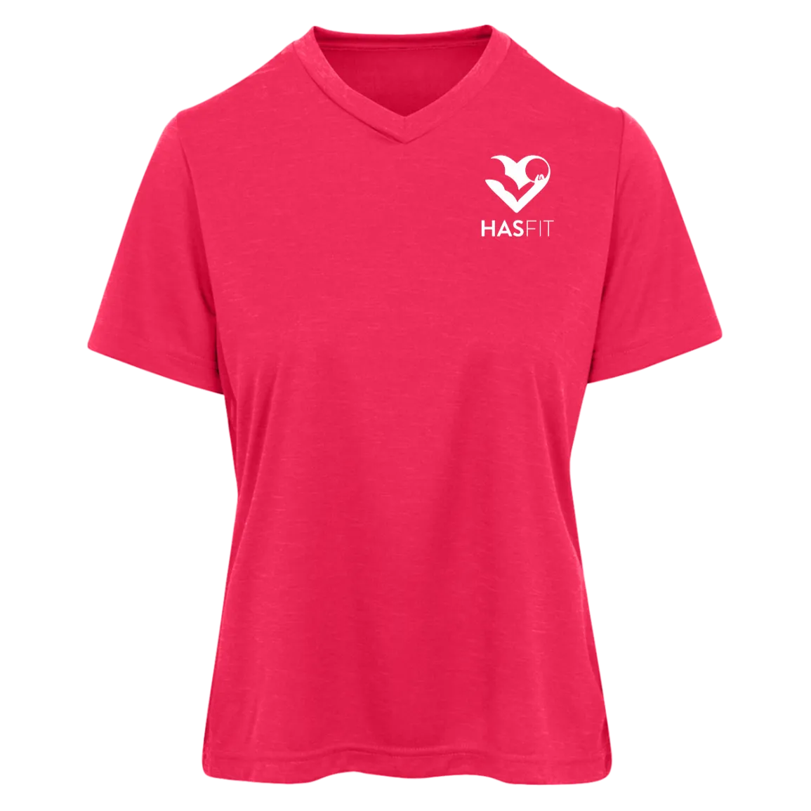 HASfit Performance Queen - Dri-Fit Ladies' Heather Moisture-Wicking T-Shirt