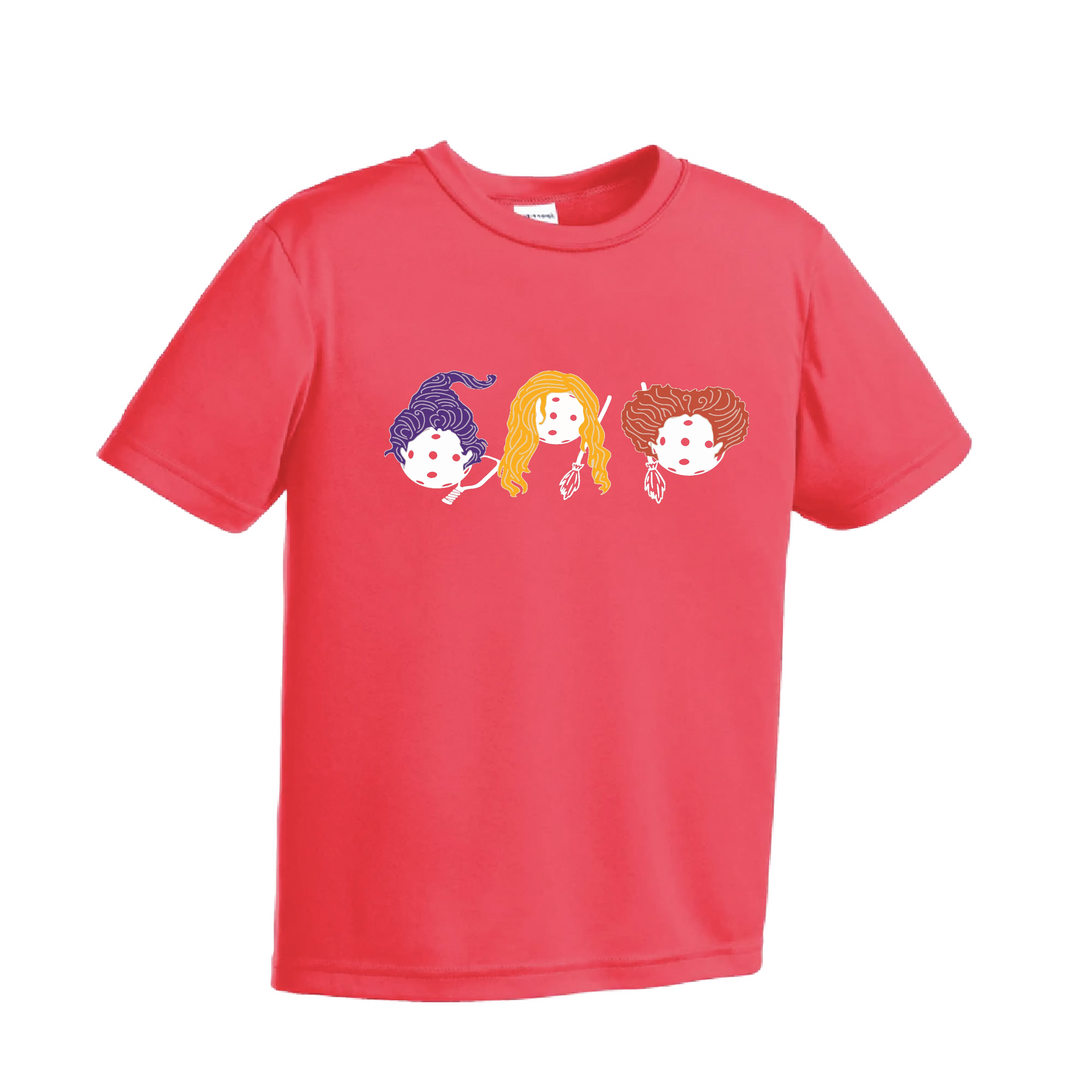Hocus Pocus | Youth Short Sleeve Pickleball Shirts | 100% Polyester