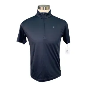Horze Dorian Mens Technical Sun Shirt in Navy - Men's Small