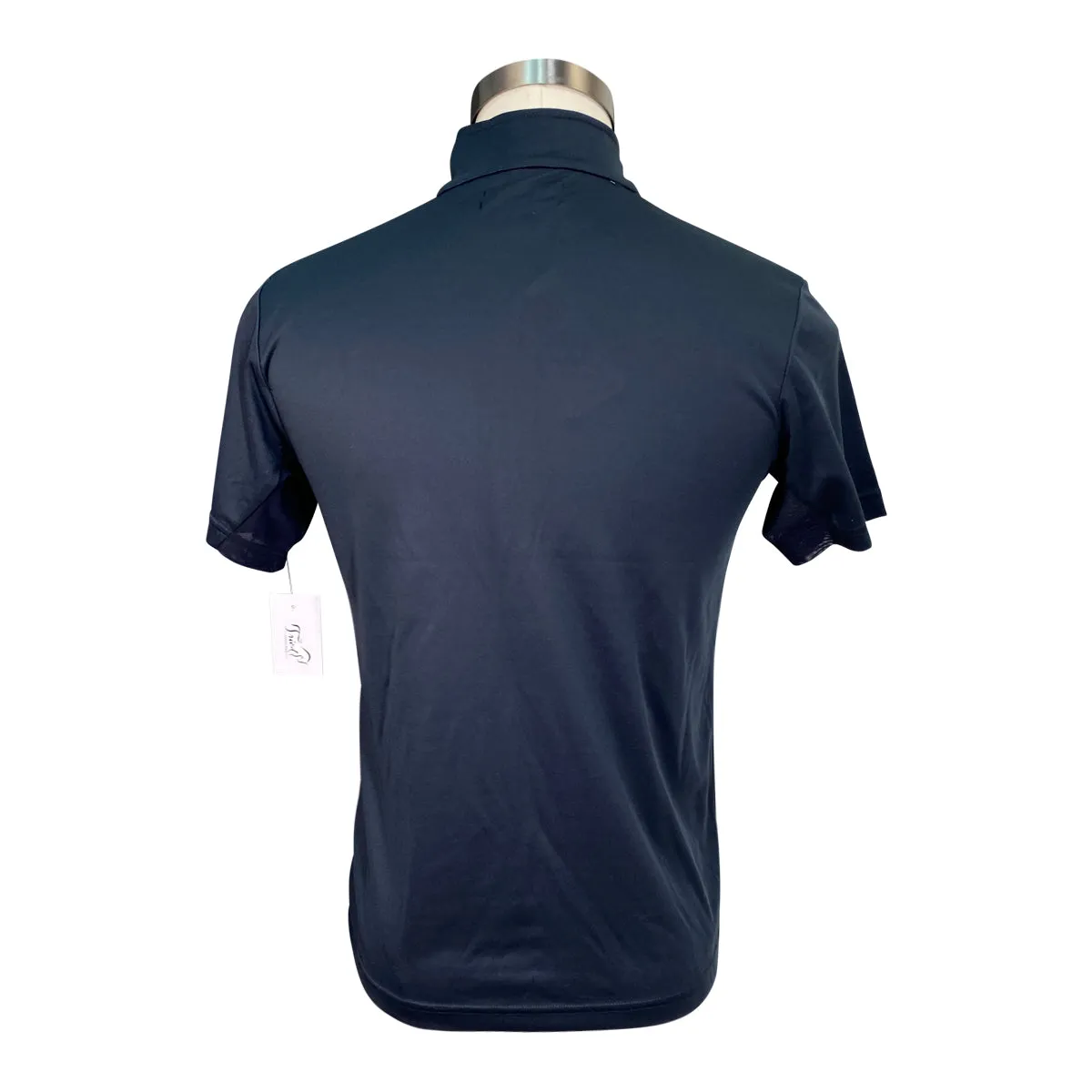 Horze Dorian Mens Technical Sun Shirt in Navy - Men's Small